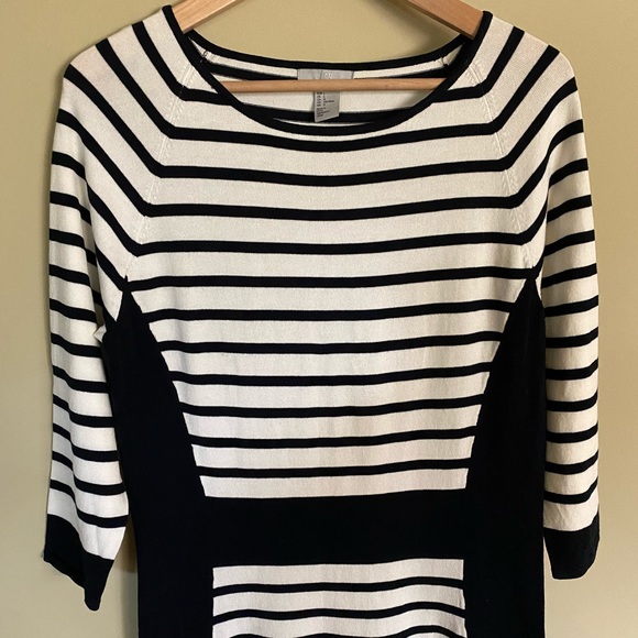 H&M Striped/Colour Block Sweater Knit Dress - Picture 5 of 7